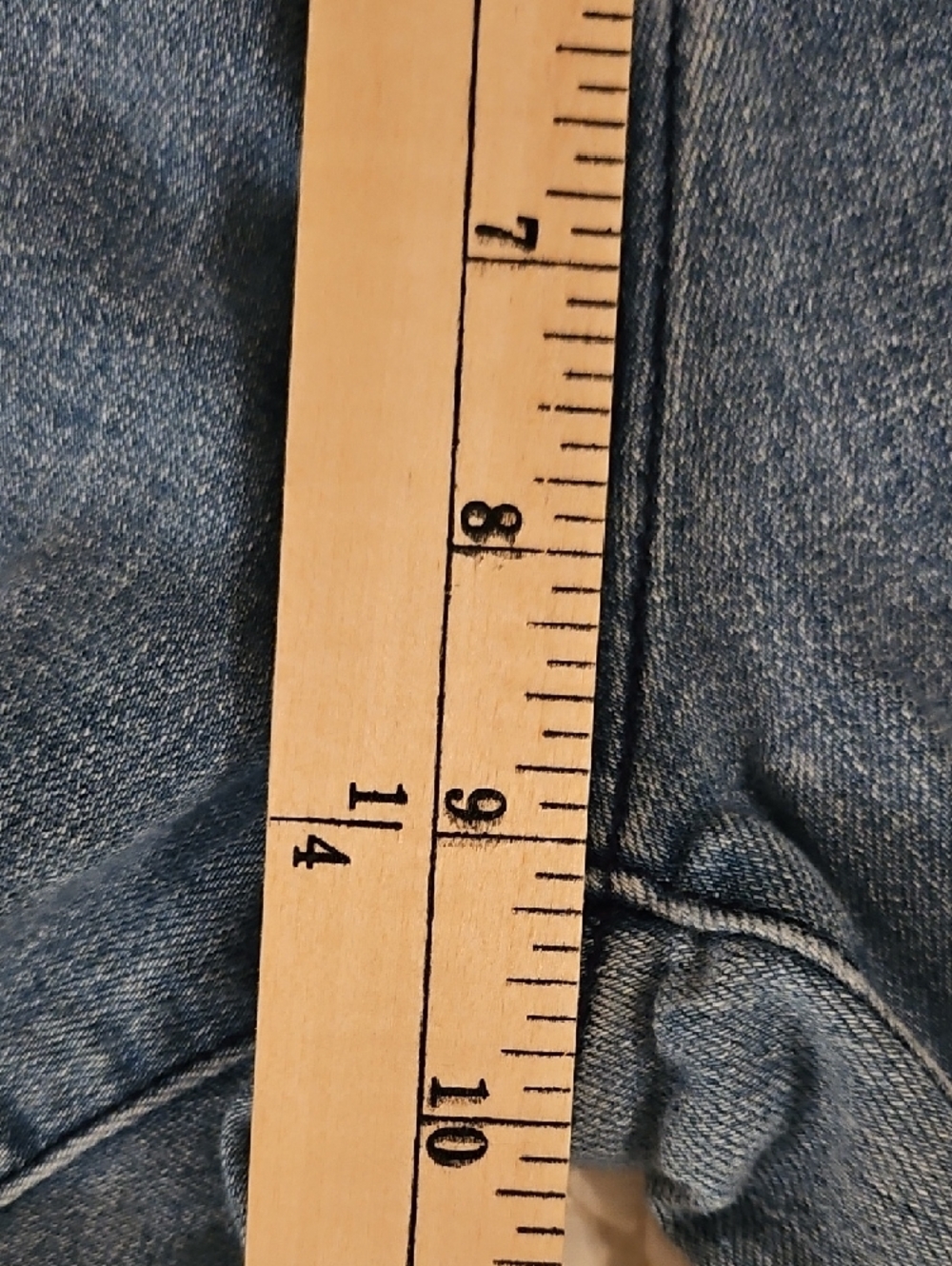 WORKSHOP Floral Embroidered Skinny Jeans - Size 10 - Picture 5 of 9